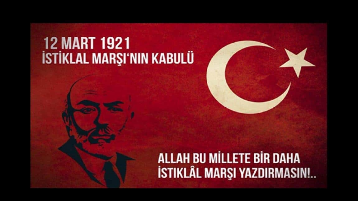 İSTİKLAL MARŞIMIZ 104.YAŞINDA